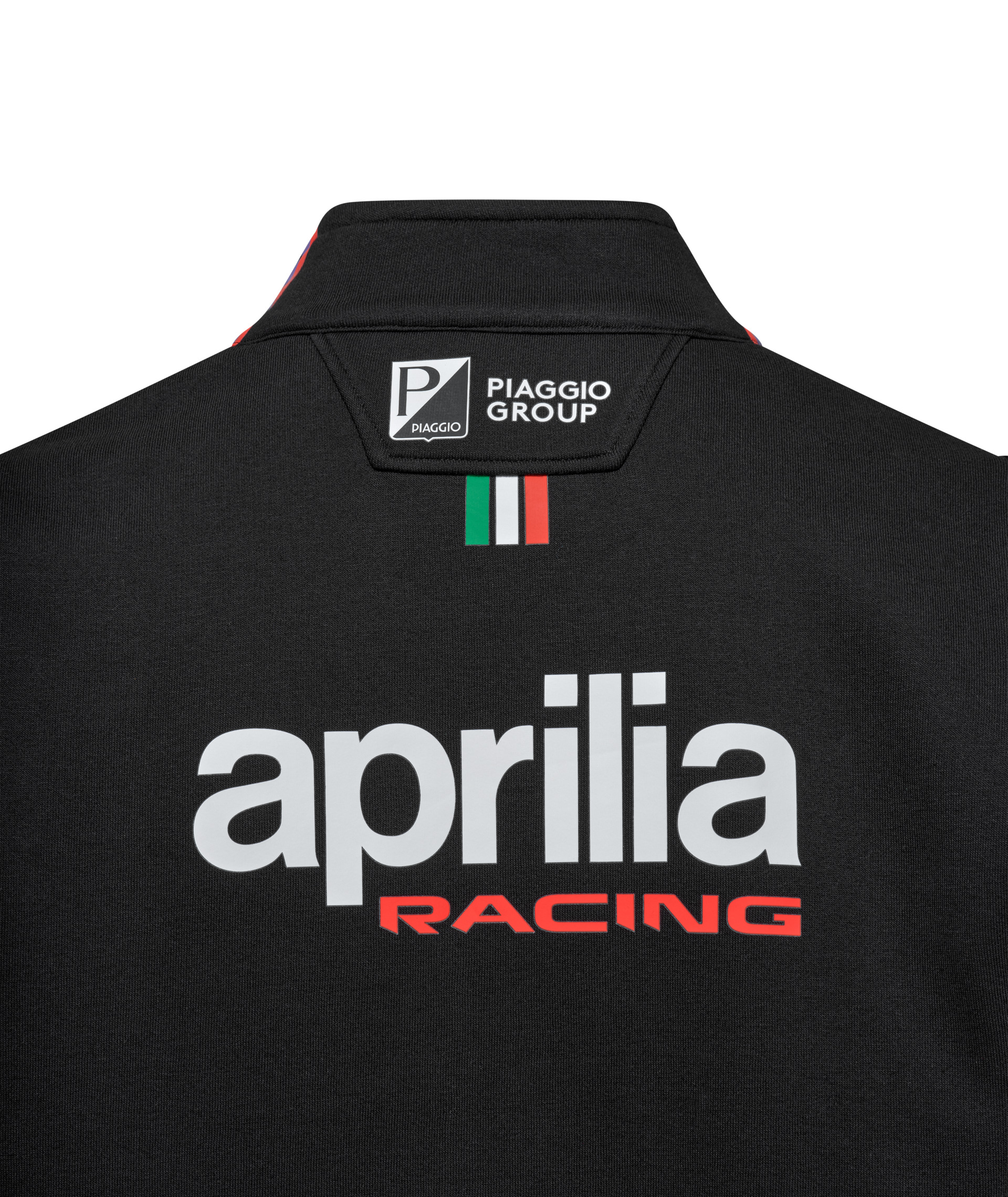 Felpa con cerniera Aprilia Racing Team Replica 2026 da uomo, nera
