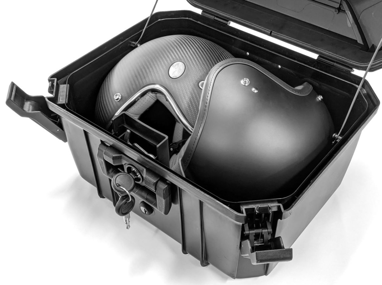 Kit bauletto con piastra di montaggio 40 L per Aprilia Tuareg 660