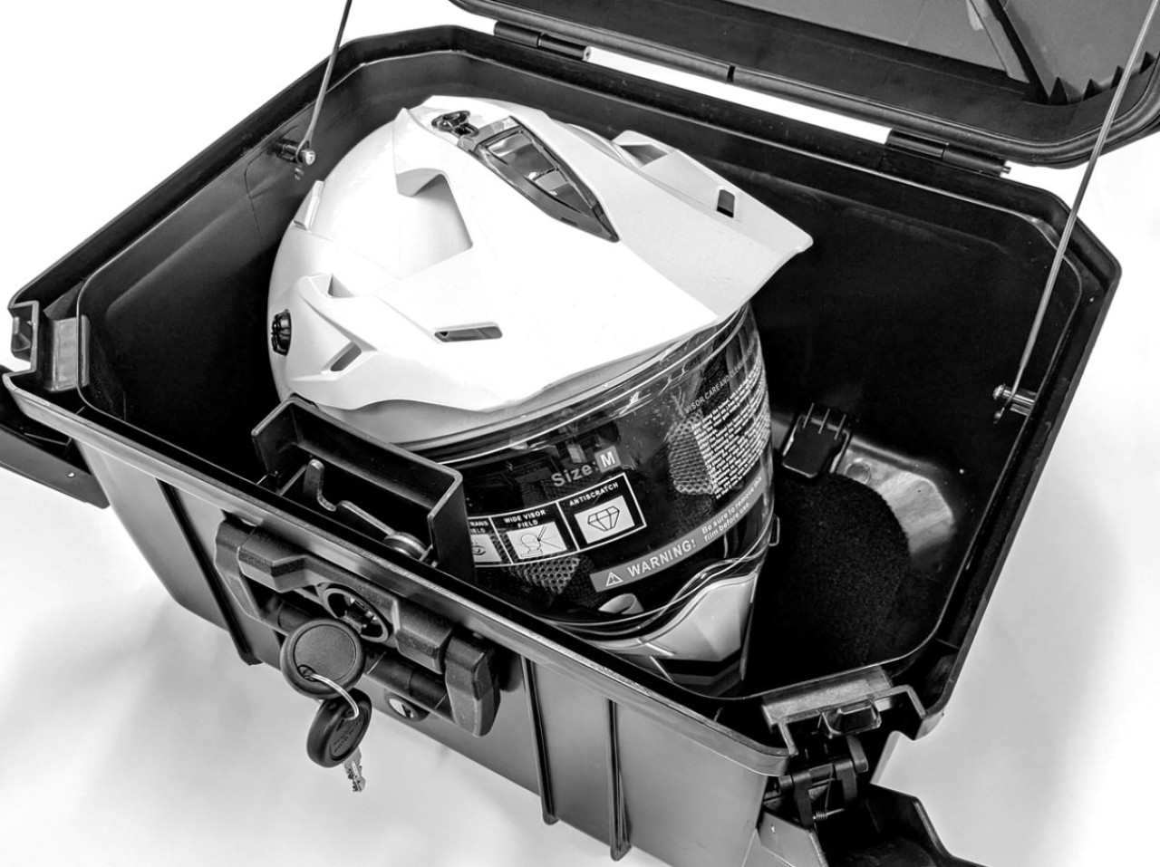 Kit bauletto con piastra di montaggio 40 L per Aprilia Tuareg 660