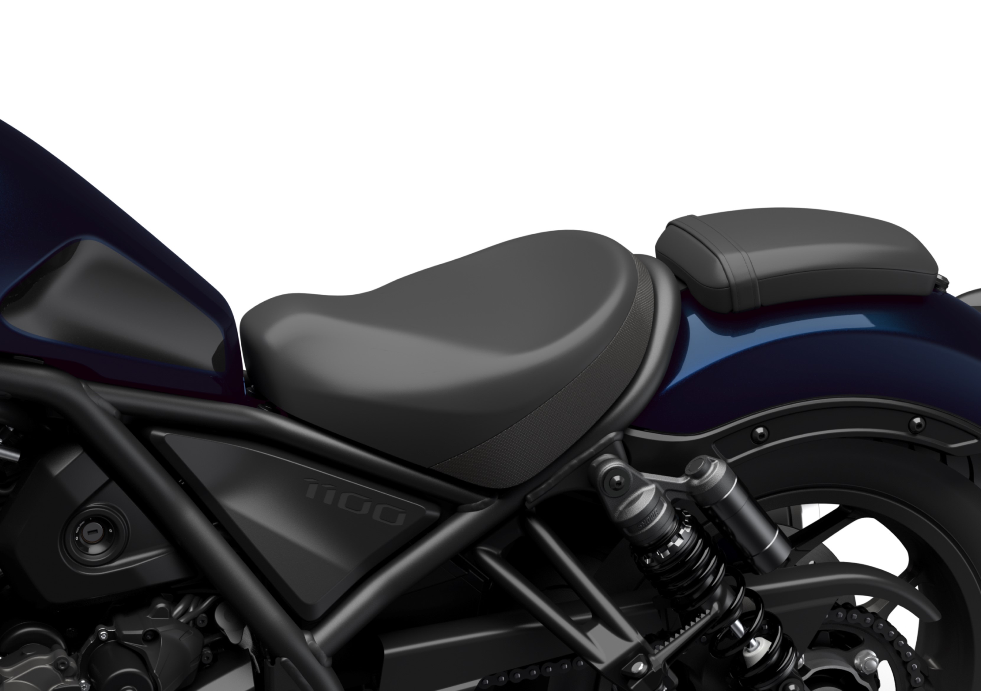 Sella comfort pilota nera per Honda CMX 1100 Rebel (21-) Originale