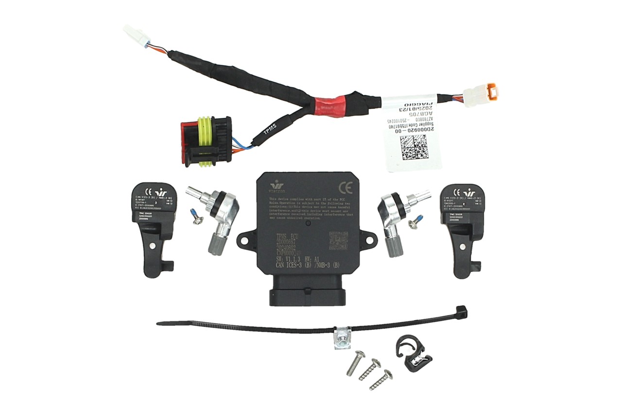 Sistema di monitoraggio della pressione degli pneumatici (TPMS) per Aprilia RS 660 /Factory (25-) / Tuono 600 Factory (25-)
