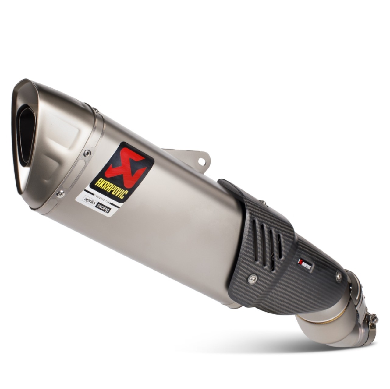Silenziatore posteriore Akrapovic per Aprilia RSV 4 Tuono 1100 Factory 2021- (Euro 5)