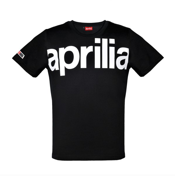 Maglietta Aprilia Wide nera