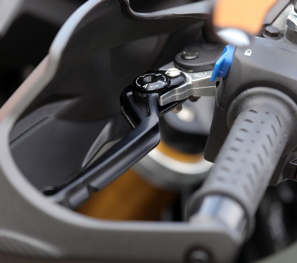 Aprilia Caponord leva frizione Racing fresata - nero