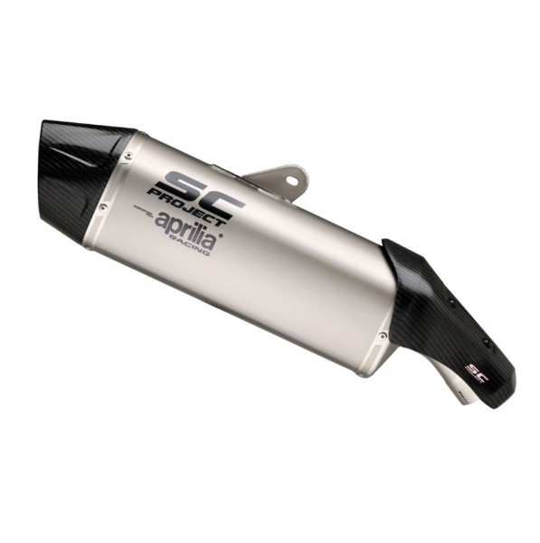 Silenziatore slip-on SC-Project per Aprilia Tuareg 660