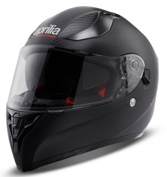 Casco integrale Aprilia in termoplastica nero