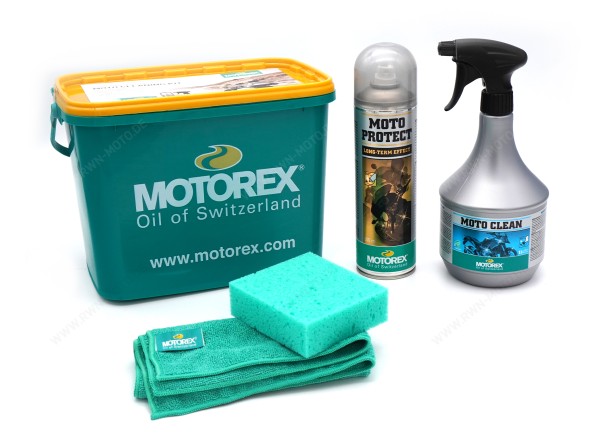 Motorex Moto Cleaning Kit - Kit di pulizia per moto