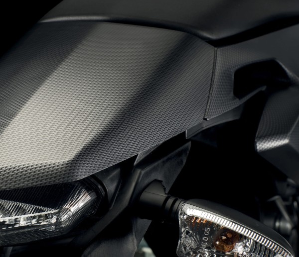 Cupolino posteriore, nero, carbon look per RX50 Factory, SX50, SX50 Factory, Motard