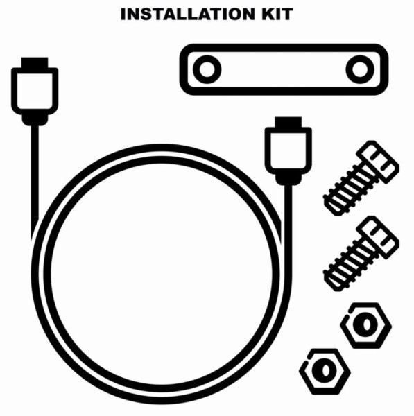 Kit di installazione della piattaforma multimediale per Aprilia /Moto Guzzi