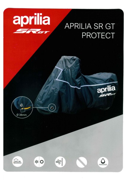 Garage pieghevole da esterno per Aprilia SR GT 125 / 200