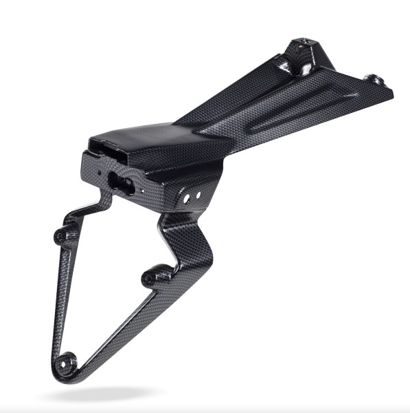 Portatarga in carbonio originale per Aprilia RS 660 / Tuono 660