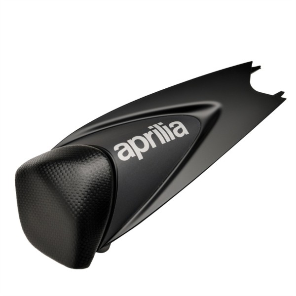 Coprisella passeggero nero per Aprilia RS 125 (25-)