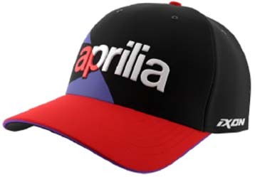 Cappello da baseball Aprilia dual collection 2024 nero rosso viola